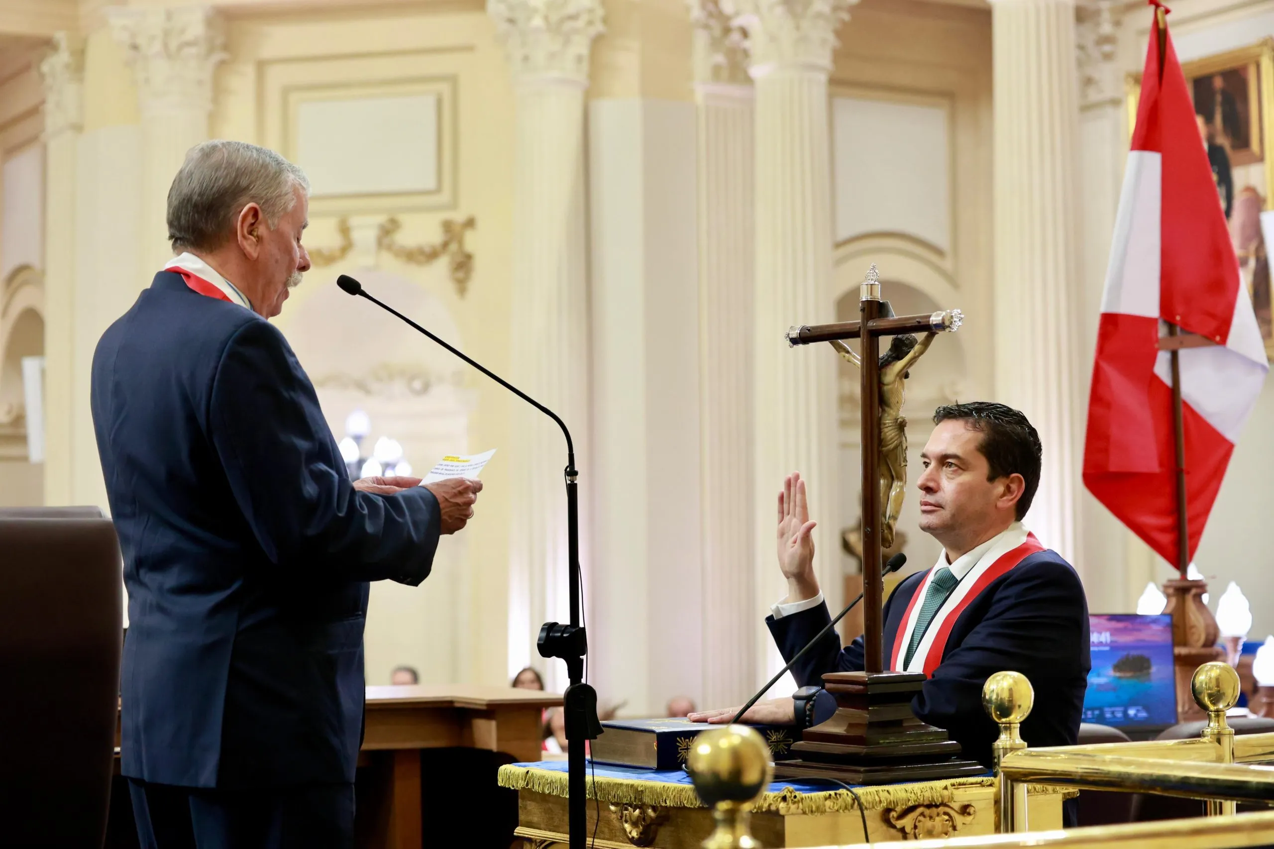 Miguel Torres es elegido presidente del Senado para el período legislativo 2026-2027