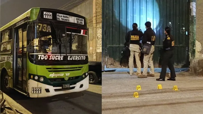 Villa María del Triunfo: PNP investiga ataque armado contra patio de maniobras de Etupsa 73