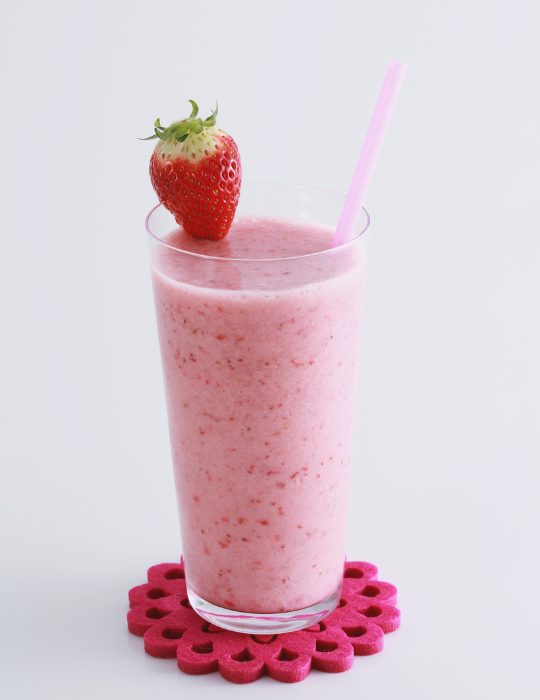 Jugo de Fresa con Leche