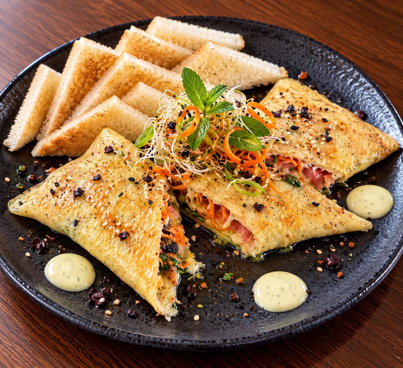 Omellete de verduras