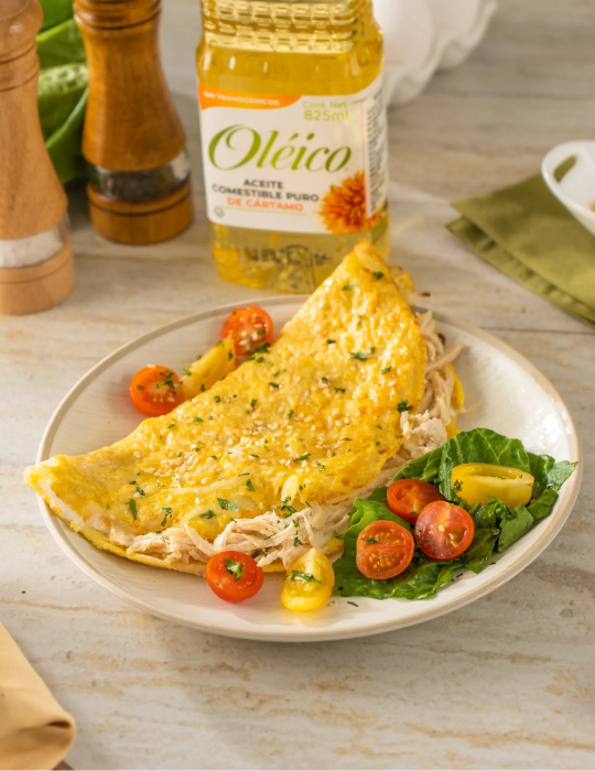 Omellete Tradicional de Pollo