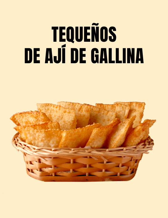 Tequeños de Ají de Gallina