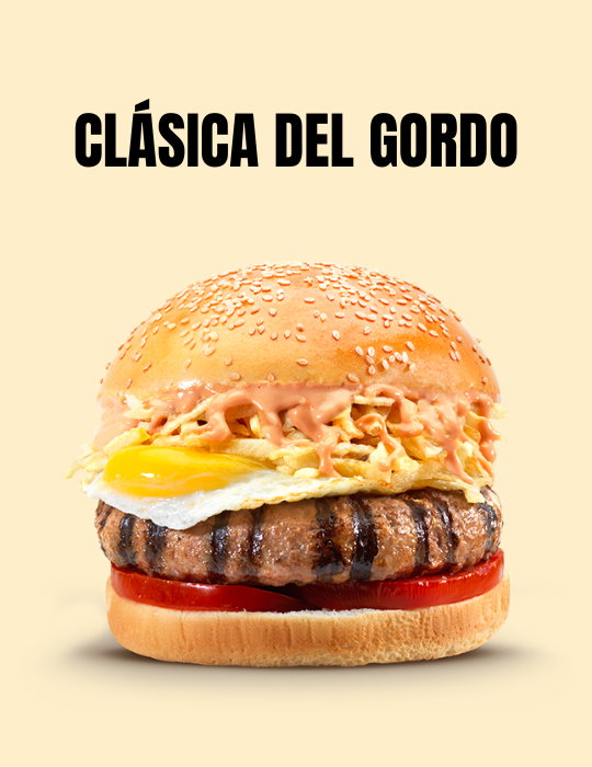 Hamburguesa Clasica del Gordo